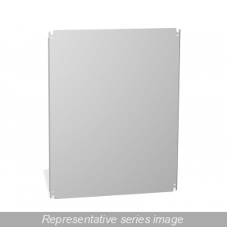 HAMMOND Eclipse Inner Panel, Fits Encl. 30 x 16, Steel/Wht EP3016